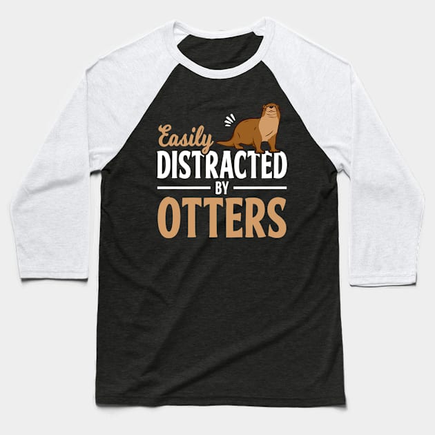 Otter Otter Baseball T-Shirt by Tobias Store
